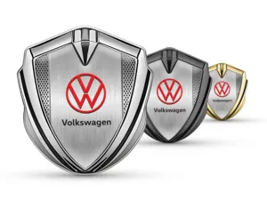 VW Emblem Metal Badge Sports Design Stylish